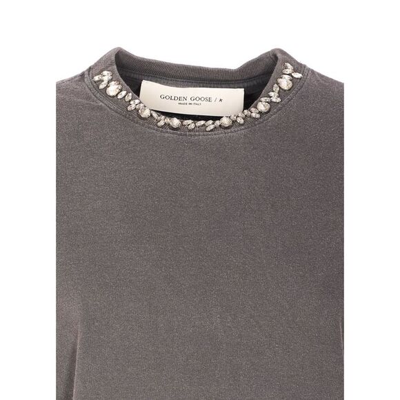 Golden Goose Women Crystals T-Shirt - Picture 4 of 4